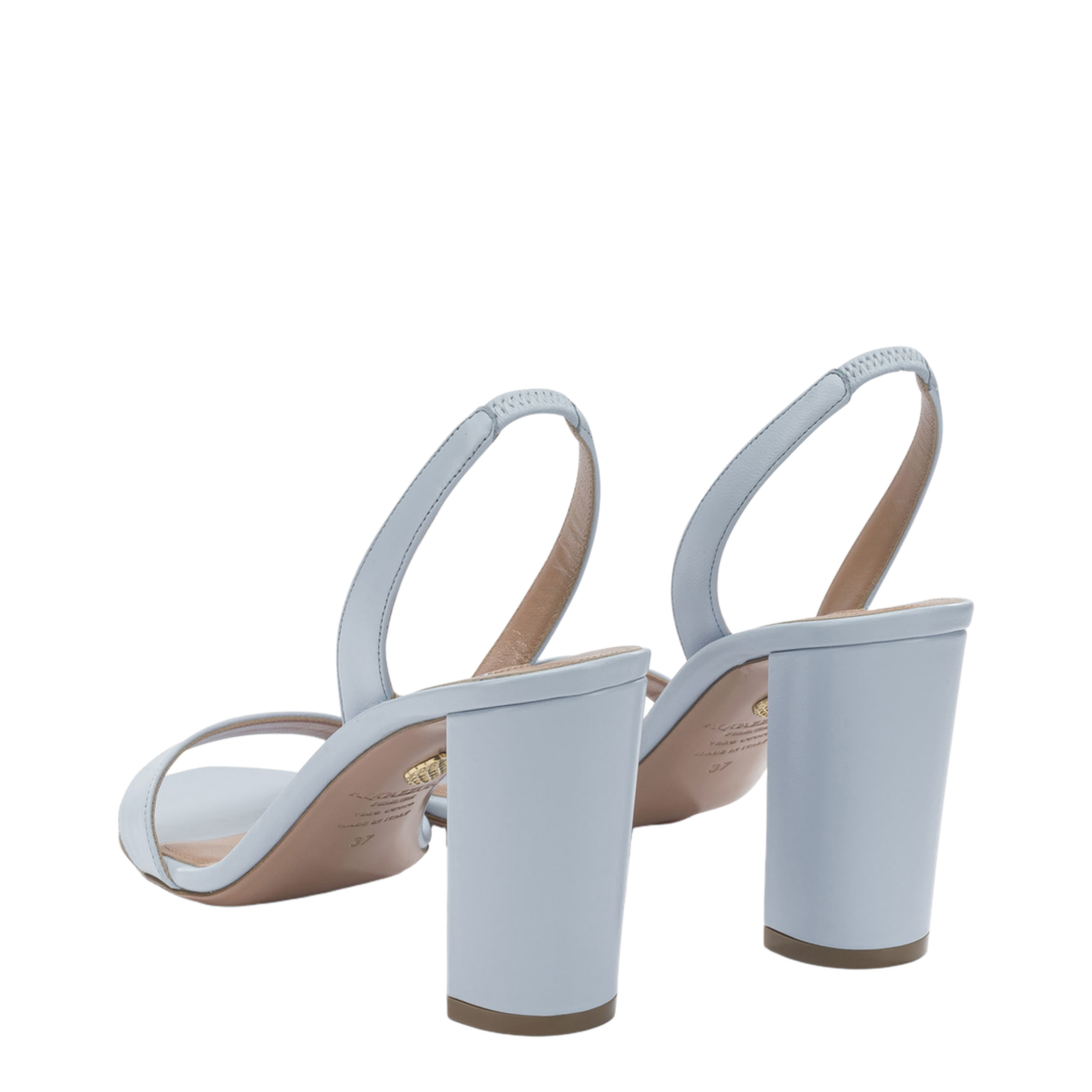 MAYFEYR - Aquazzura - So Nude Block 85Mm Heeled Sandals - SNBMIDS0NAPBAL