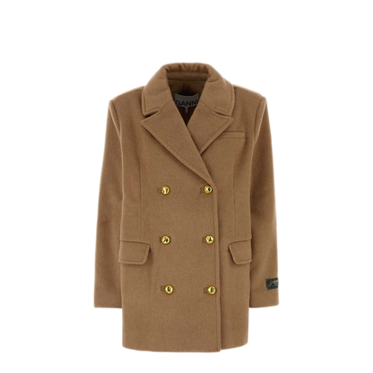 Double-Breasted Wool Blazer