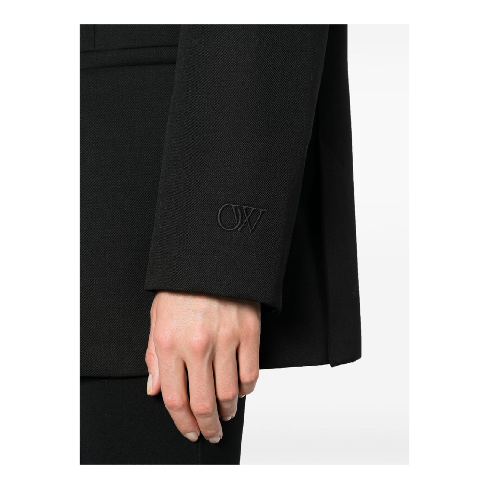 Black Virgin Wool Blazer