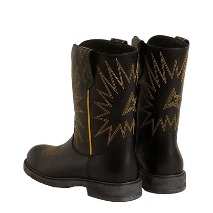 MAYFEYR - Golden Goose - Wish Star Biker Boots - GYF00971KF00767490327
