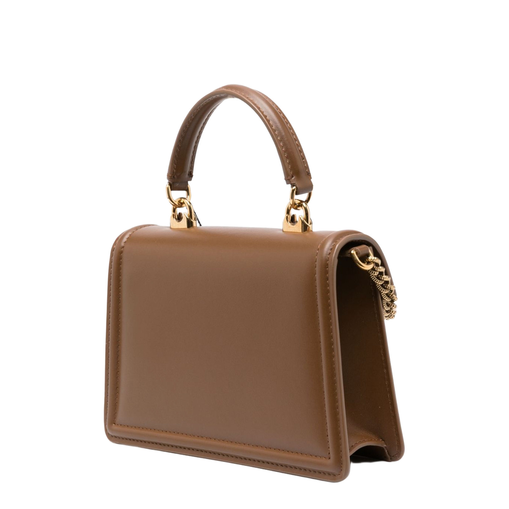 Small Devotion Top-Handle Bag in Beige
