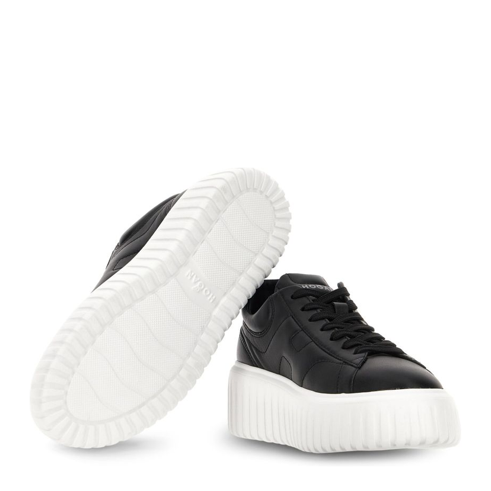 H-Stripes Sneakers Black Silver