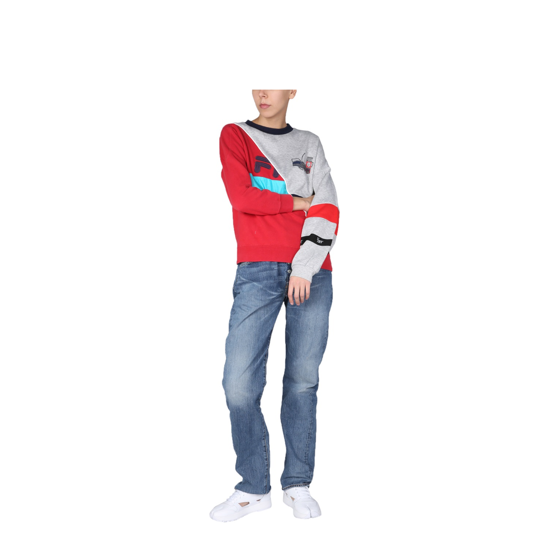 MAYFEYR - 1/OFF - Remade Wrangle Sweatshirt - 13131192A