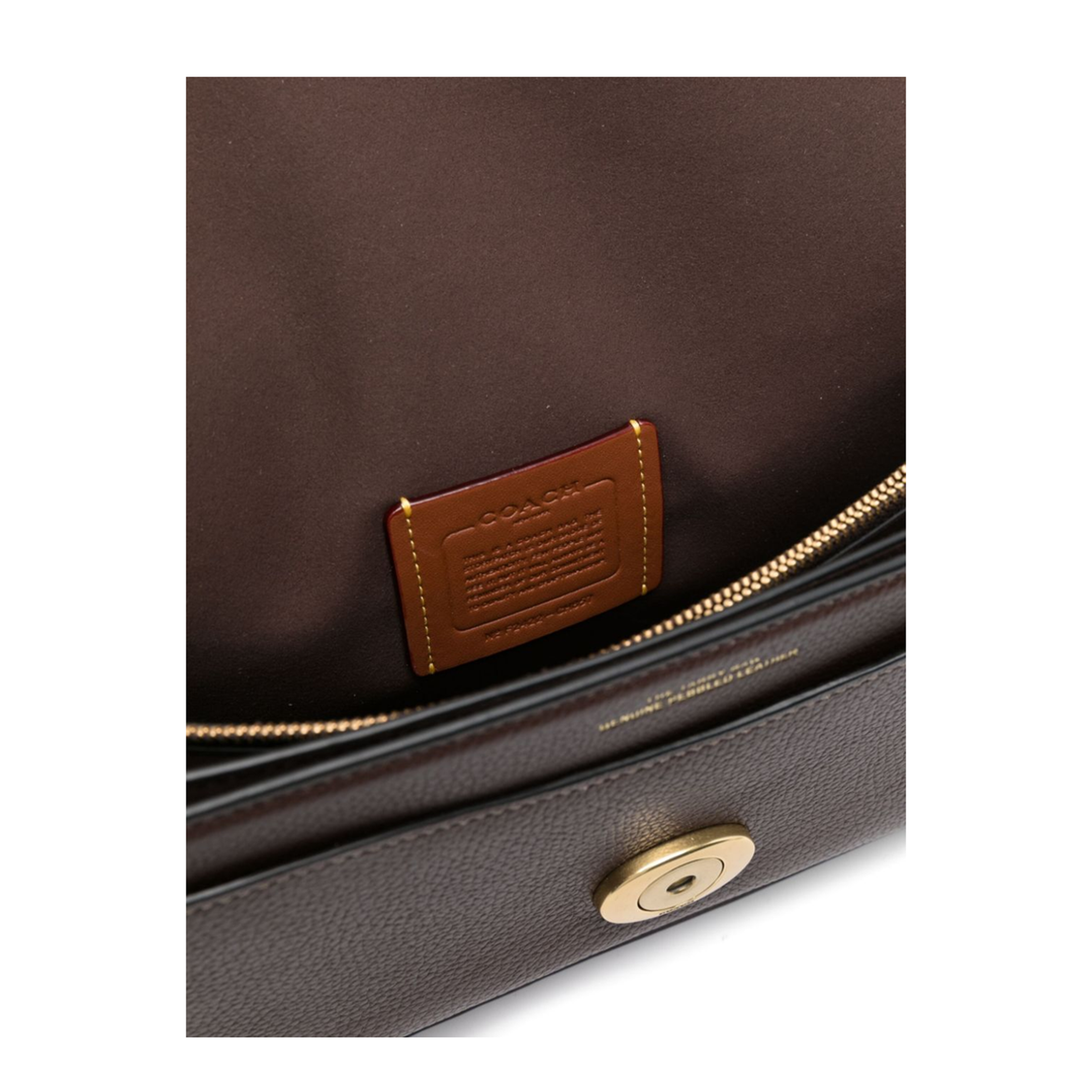 Tabby Shoulder Bag 26 In Polished Pebble Leather
