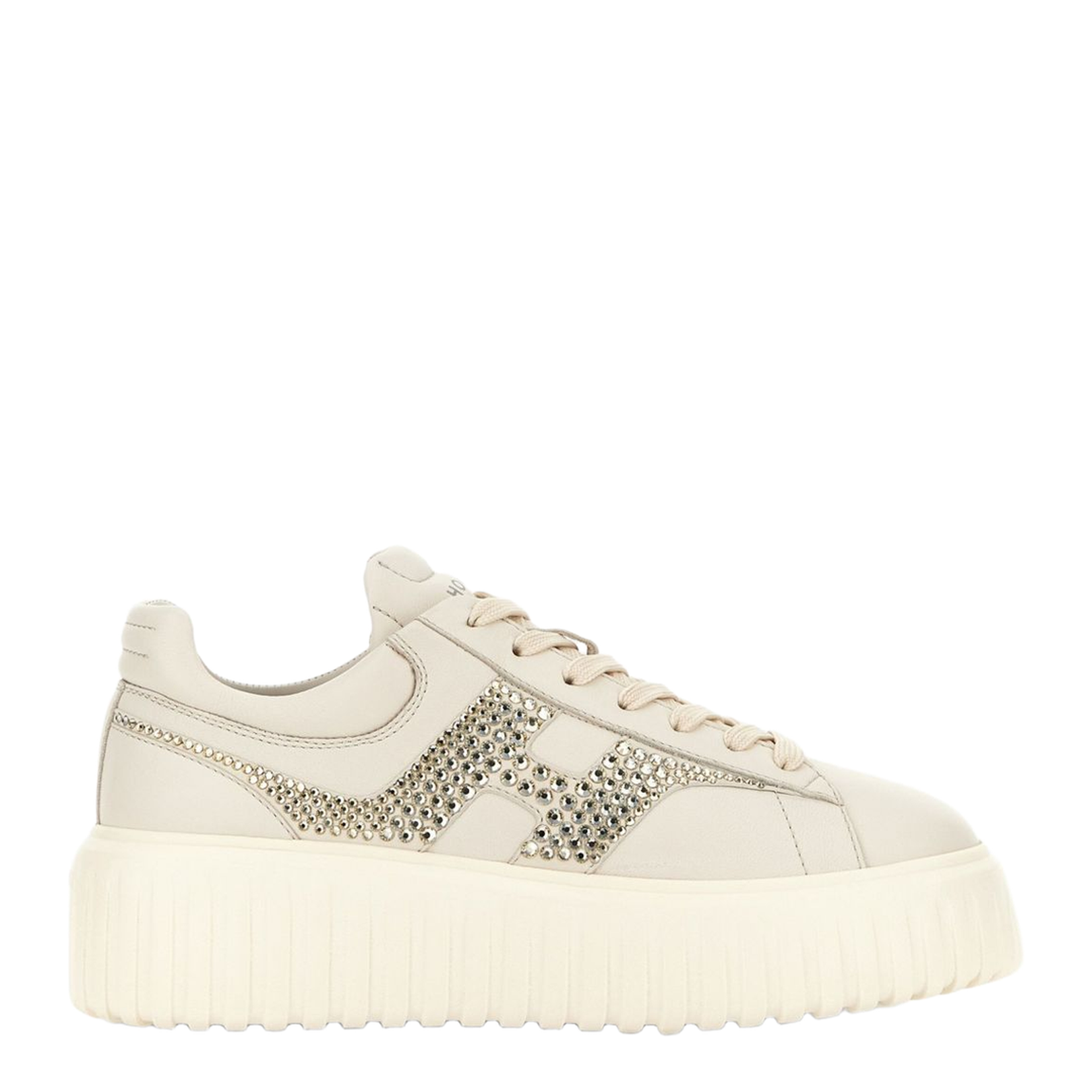 H-Stripes Sneakers Ivory Gold