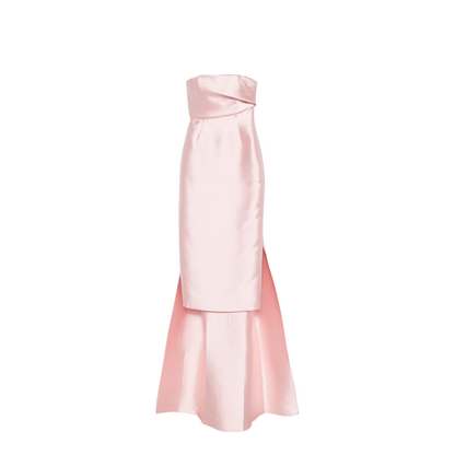 MAYFEYR - Solace London - Kiki Strapless Midi Dress - OS47047CAMELLIAPINK