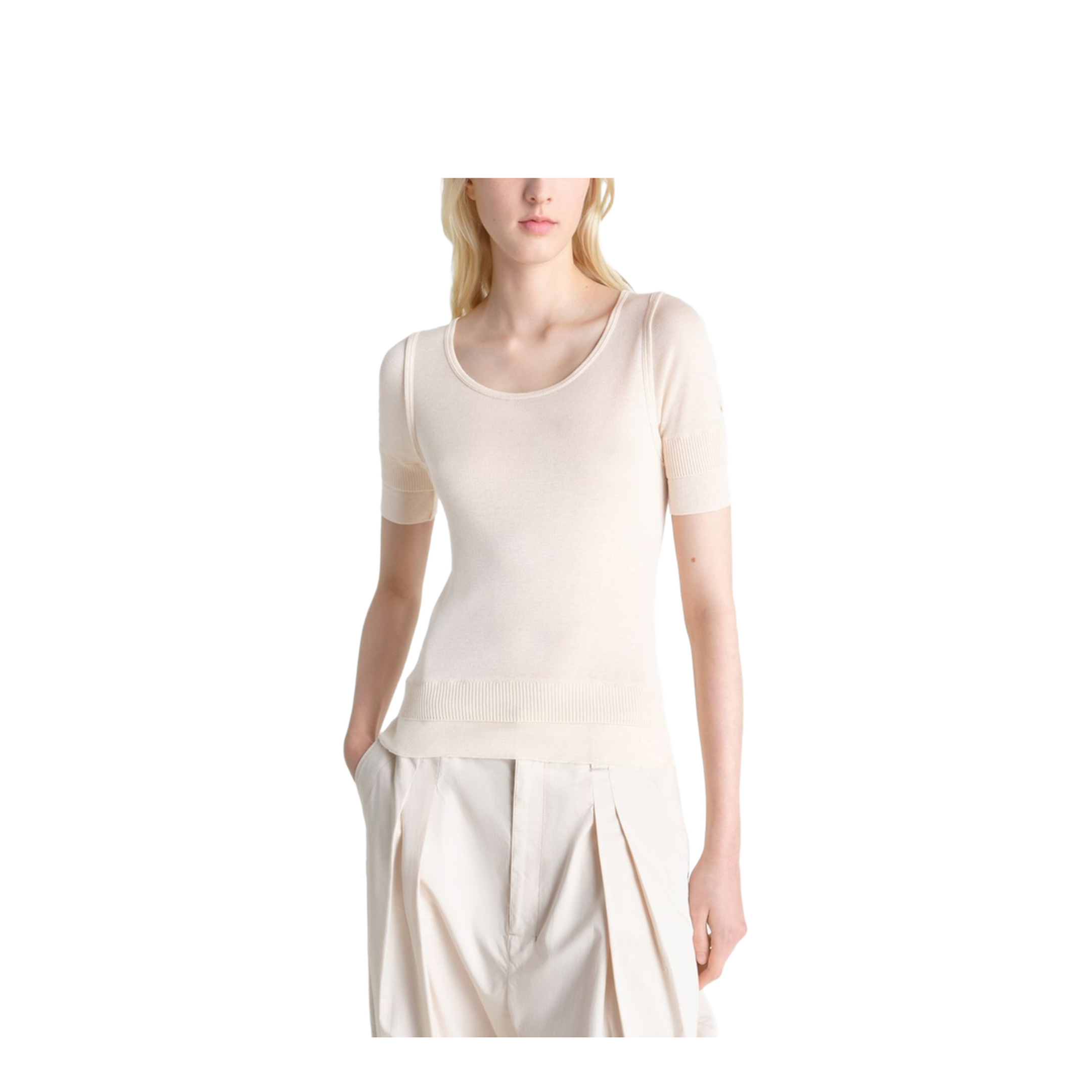 MAYFEYR - Lemaire - T-Shirts And Polos Ivory - TS0025LK1017024