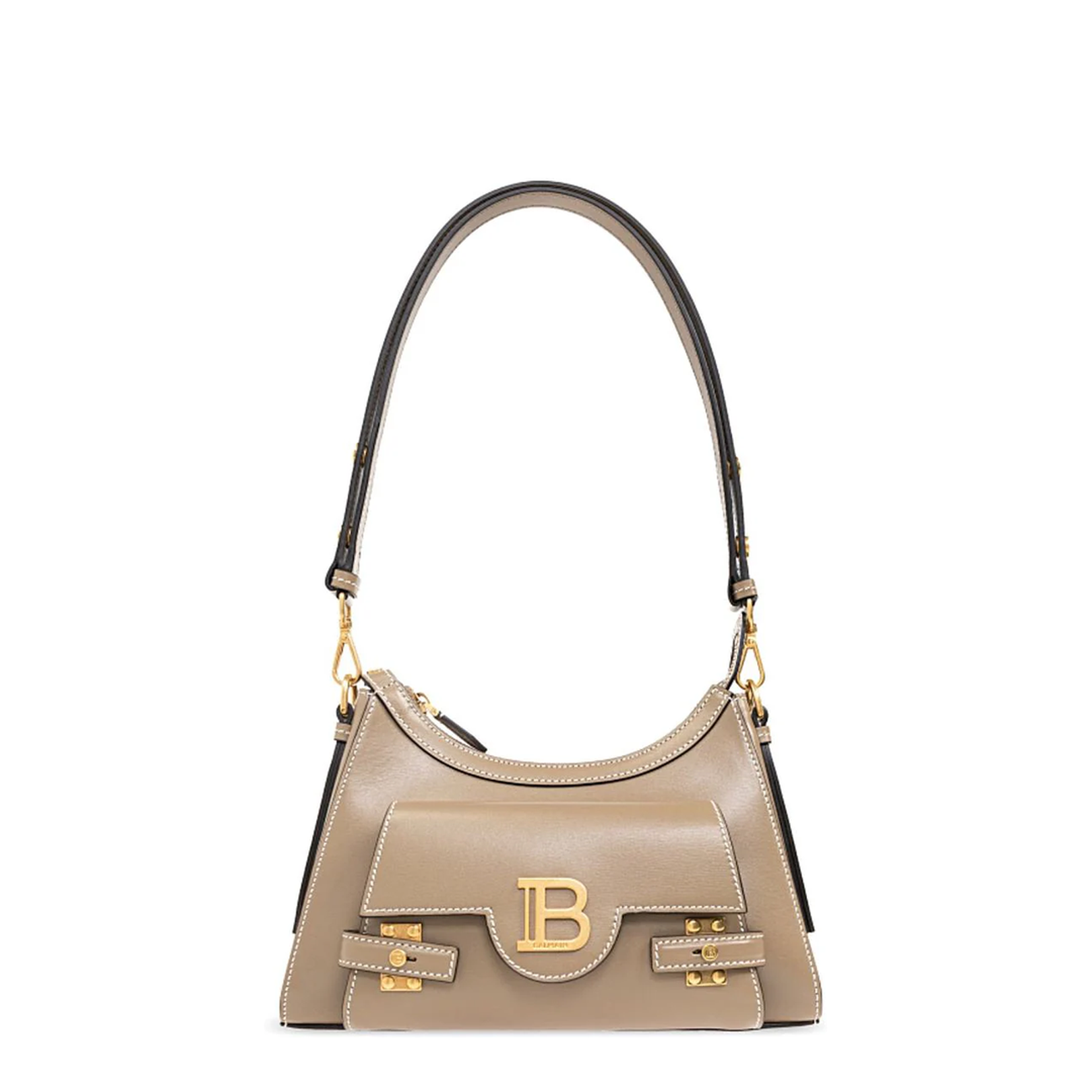 Hobo B-Buzz Beige Leather Bag - Reversible
