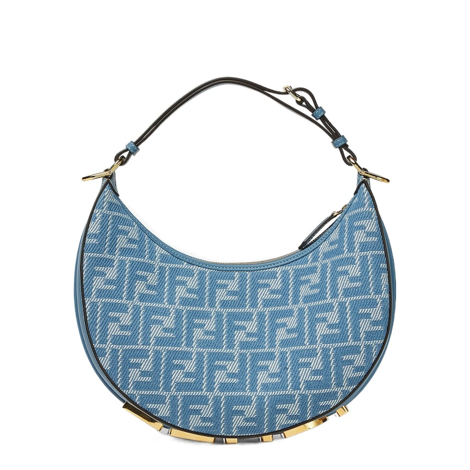 Tejido Azul Hobo Bag