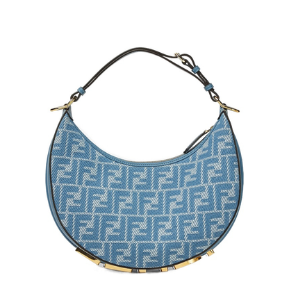 Tejido Azul Hobo Bag