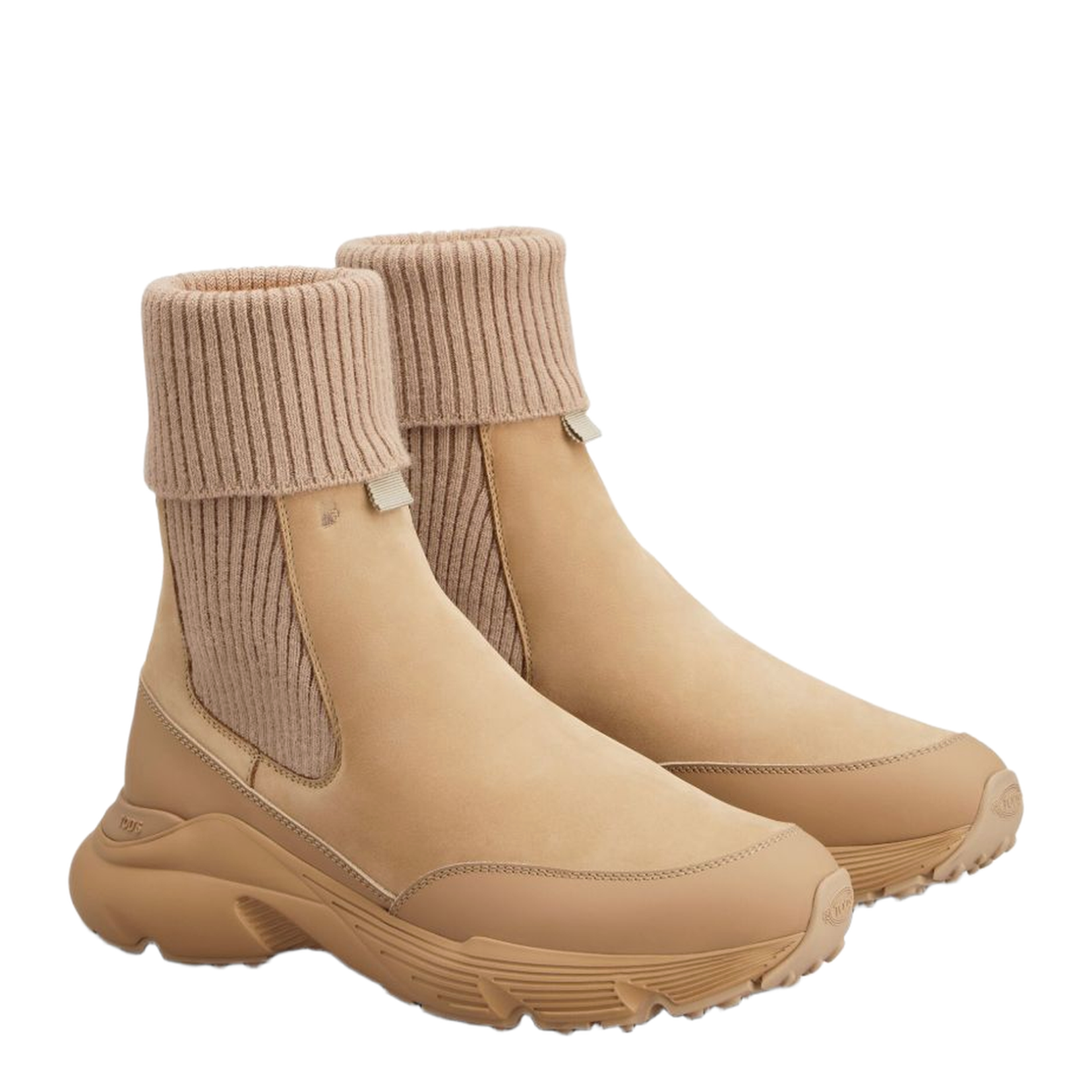 Beige Slip-On Style Shoes