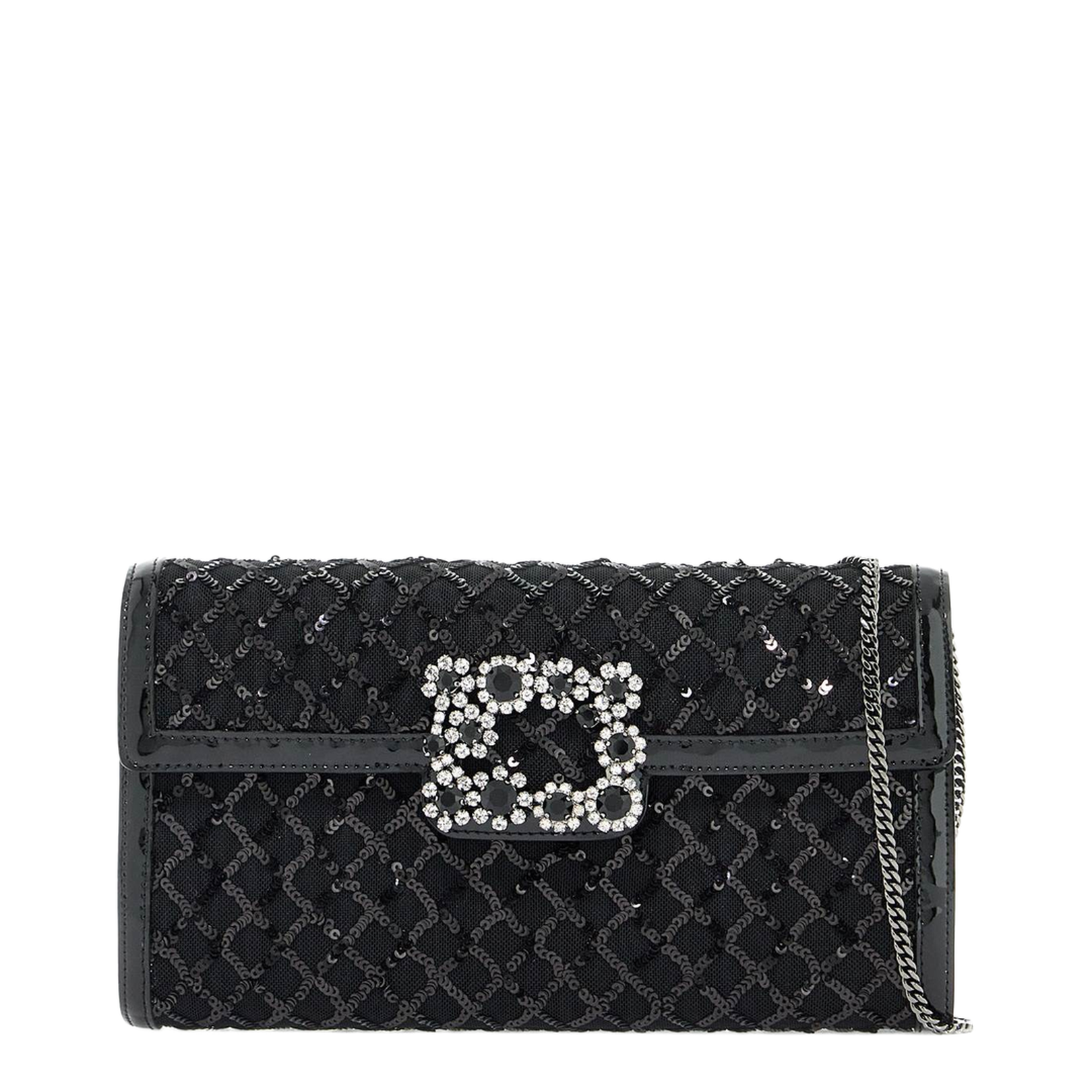 Envelope Flap Piping Flower Buckle