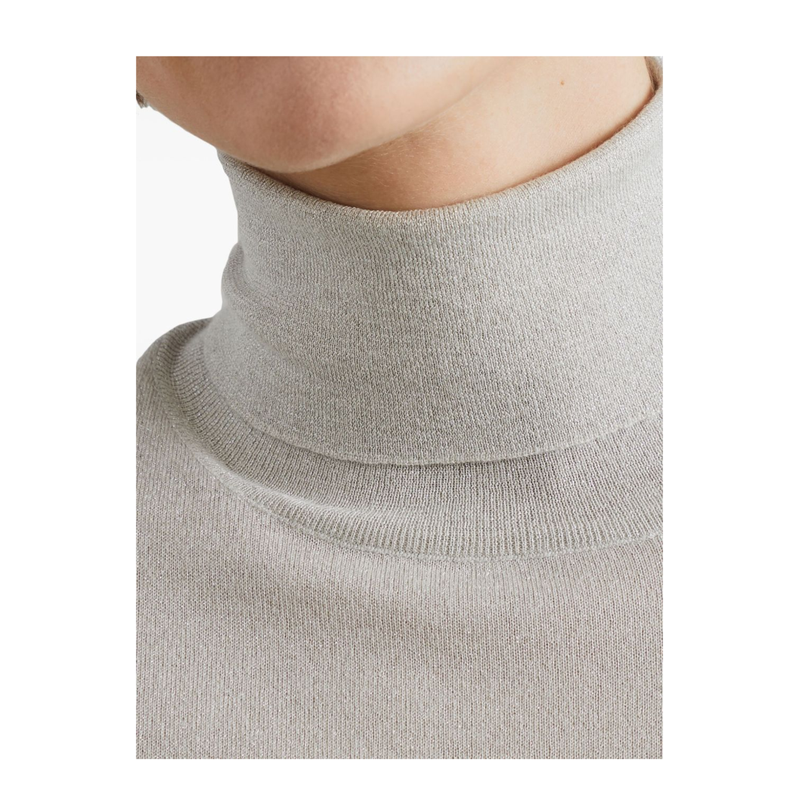 Cashmere Turtle-Neck Sweater
