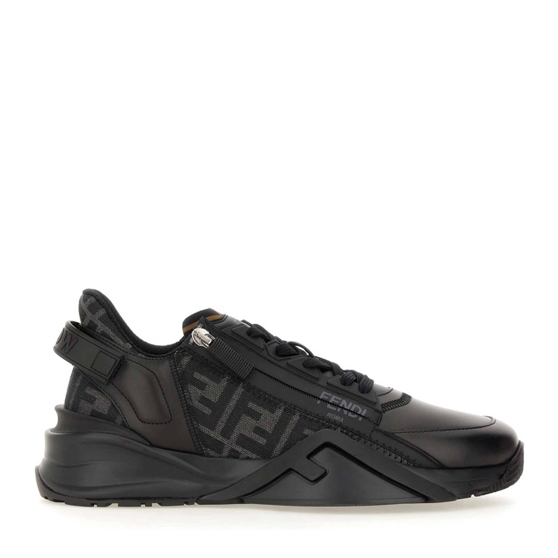 Flow Trainers Leather Black