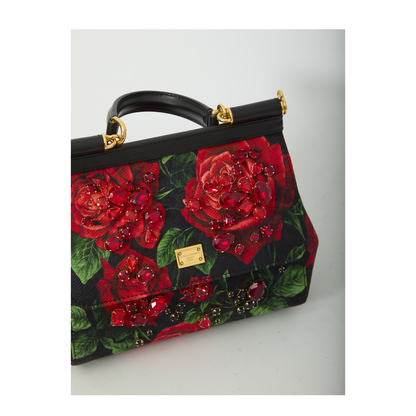 MAYFEYR - Dolce & Gabbana - Small Sicily Handbag In Red Rose - BB6003BX778HN6EJ