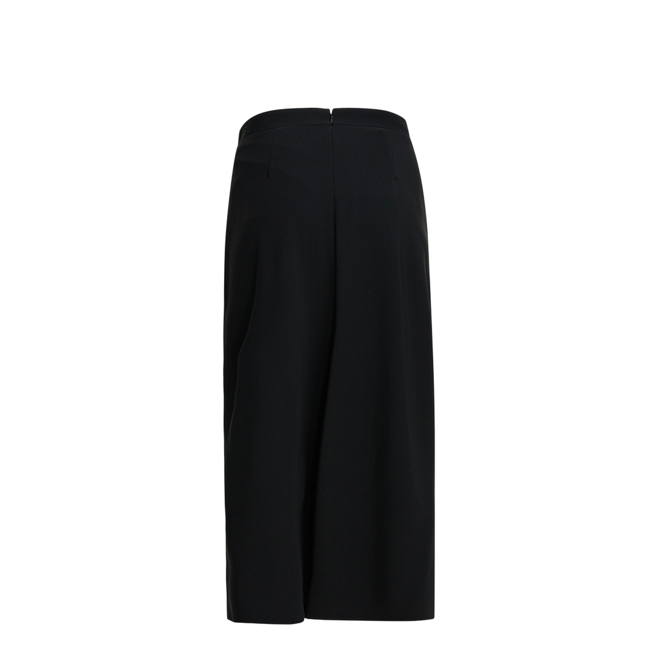 MAYFEYR - Givenchy - Draped Crepe Cady Midi Skirt - BW411M164K001