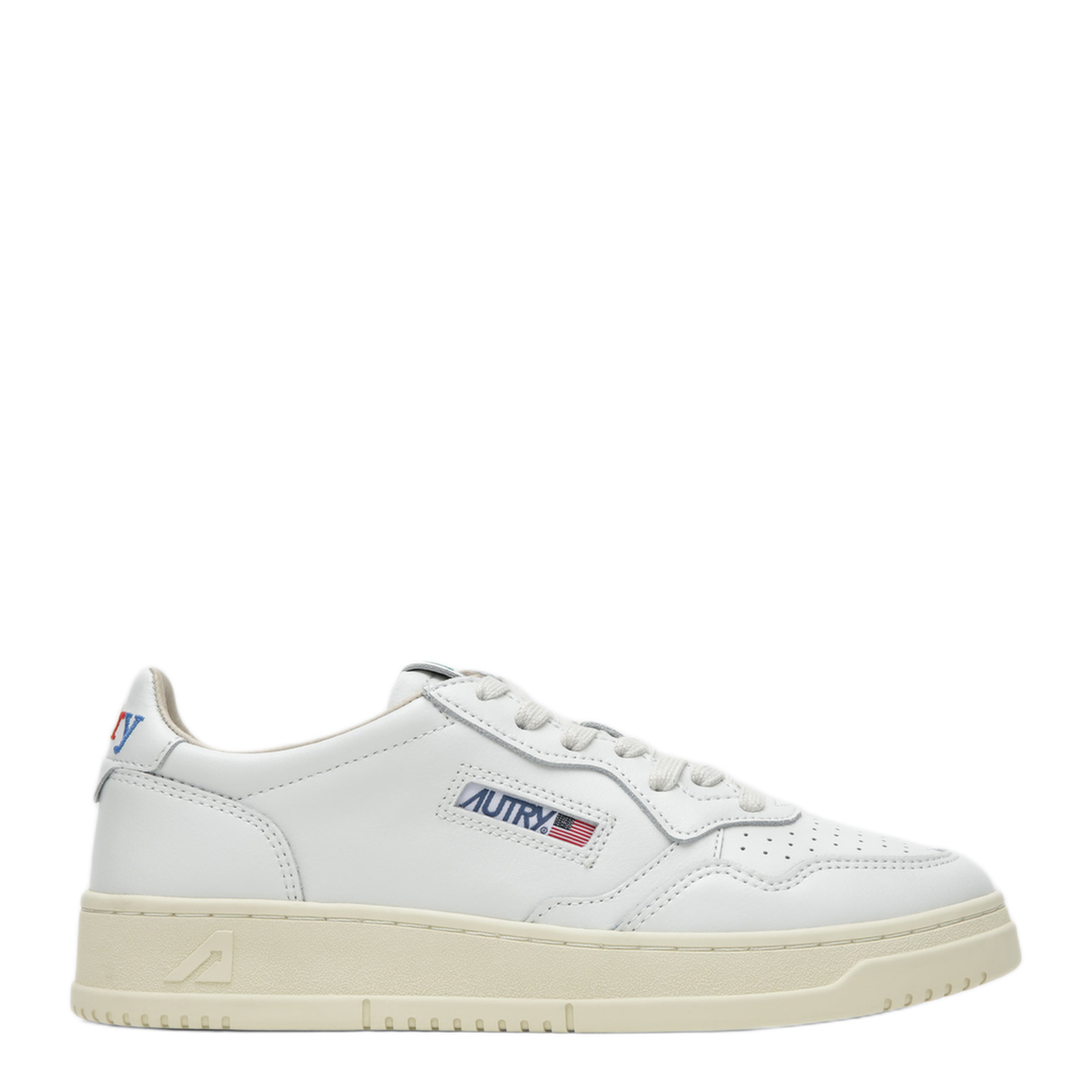 MAYFEYR - Autry - Medalist Low Sneakers In White Leather - AULWBG01BG01