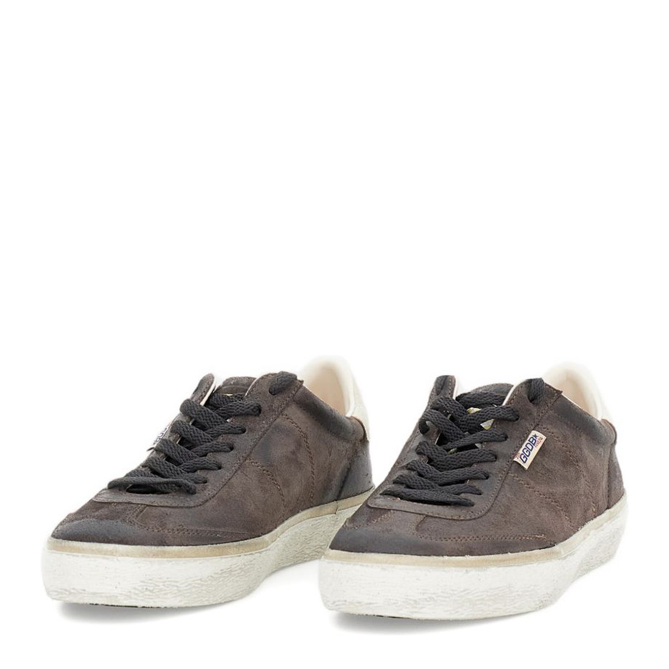Soul-Star Suede Upper Toe And Tongue Nappa Heel