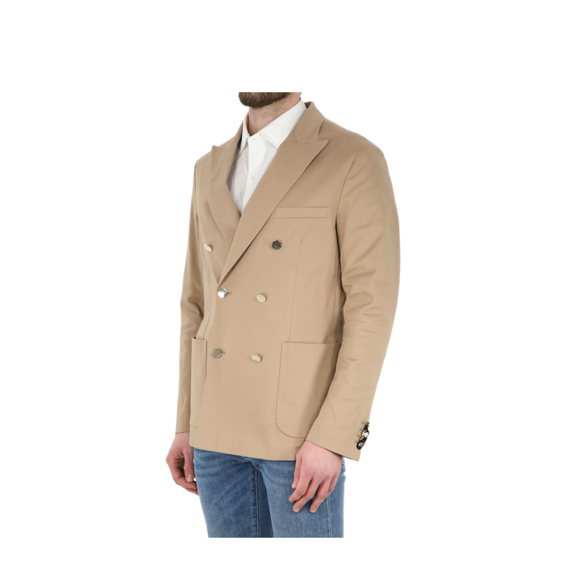 MAYFEYR - Tonello - Beige Stretch Cotton Jacket - 06GW0503216U100