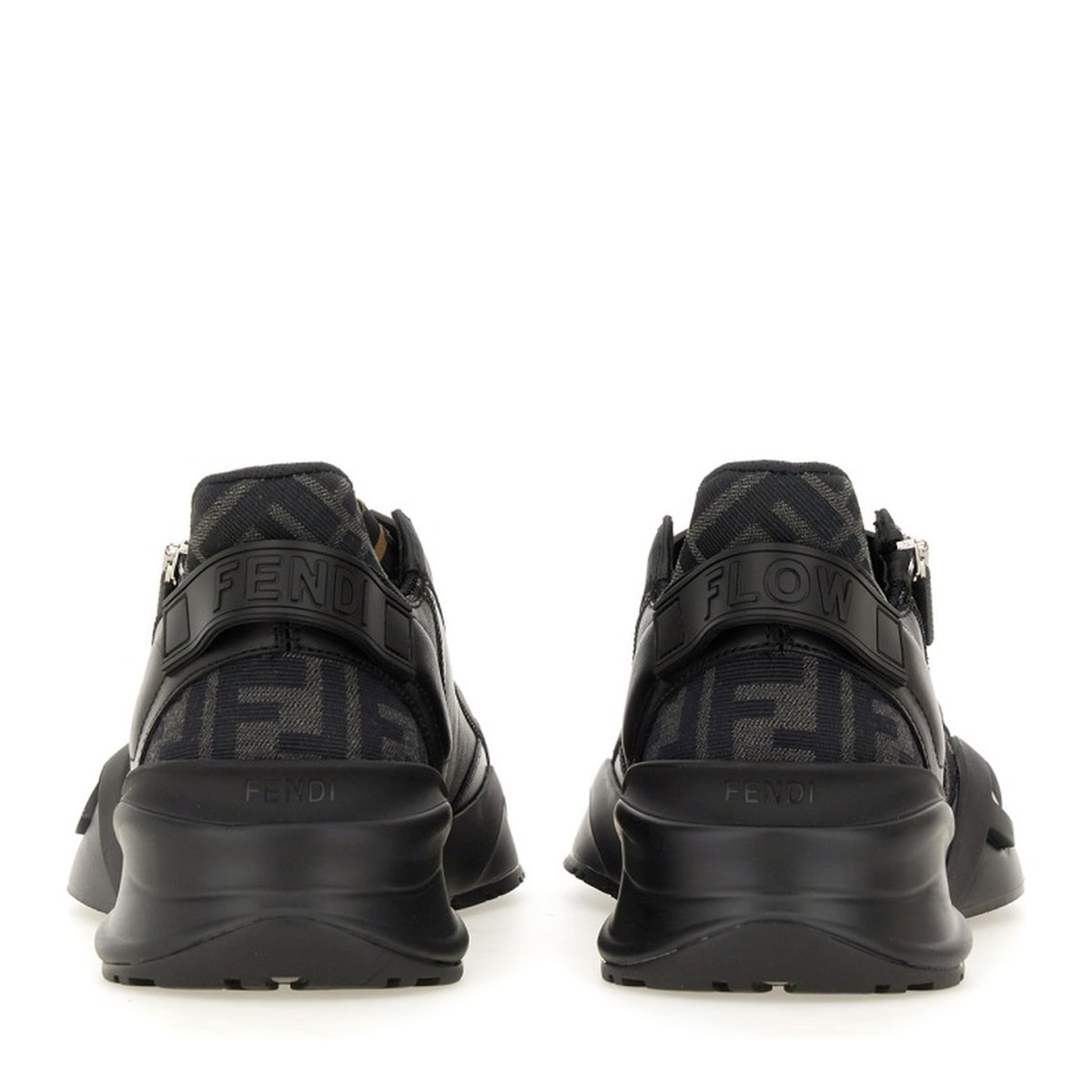 Flow Trainers Leather Black