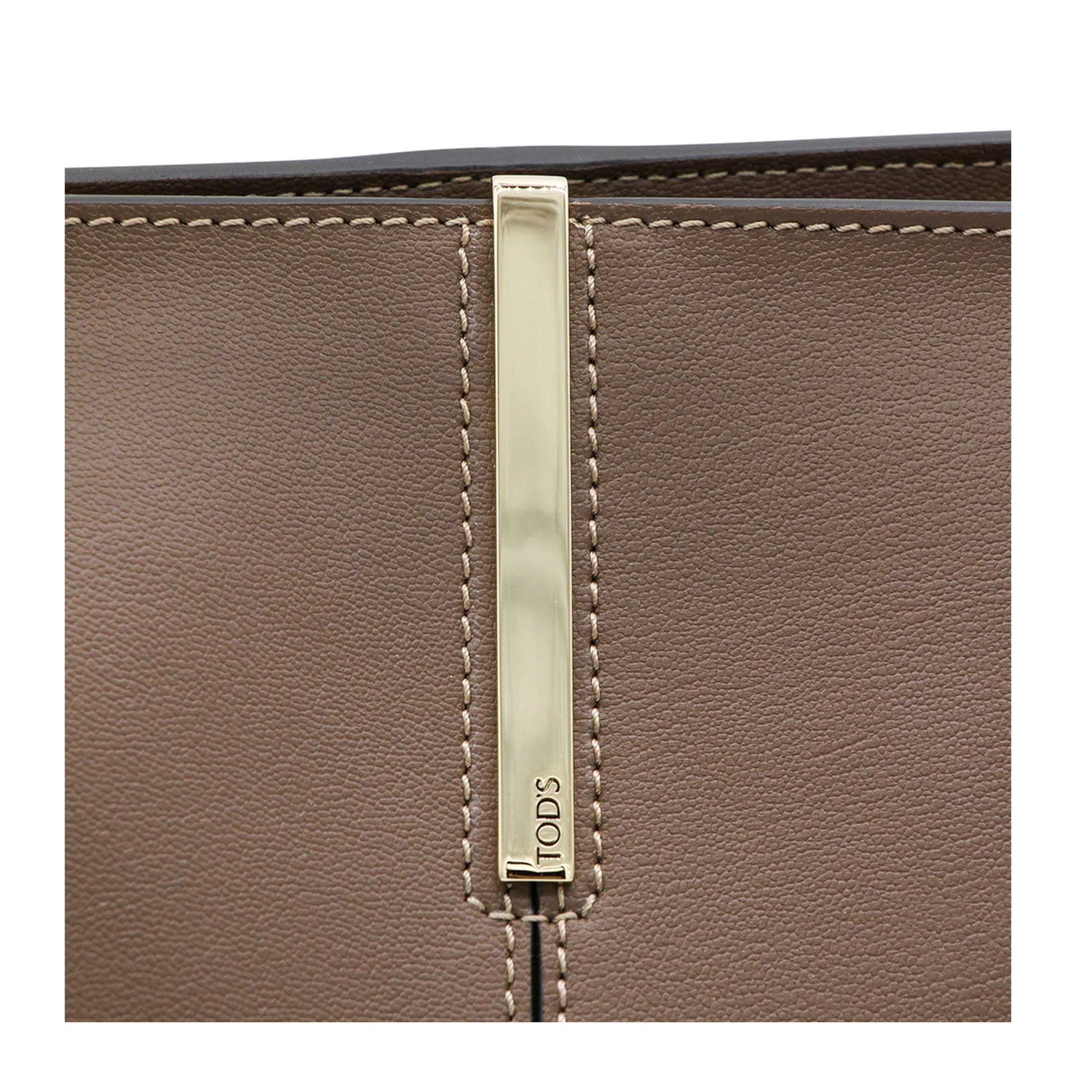 Shopping Bag in Leather Medium-Small