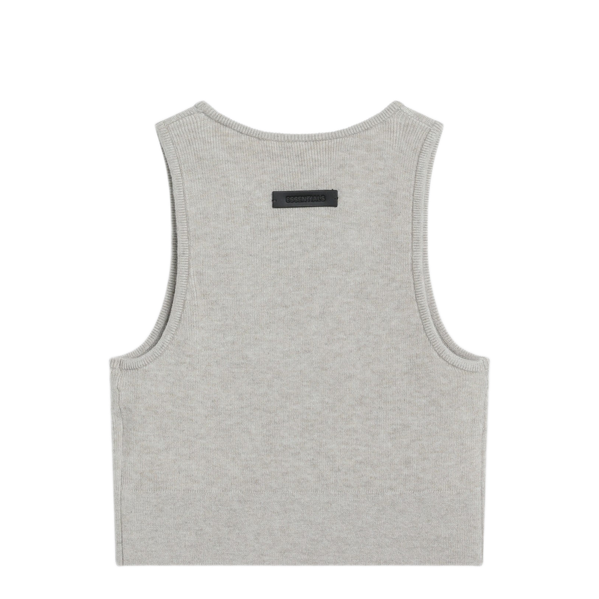 MAYFEYR - Fear Of God - Ribbed Greige Cropped Top - 192SP257691FWTI