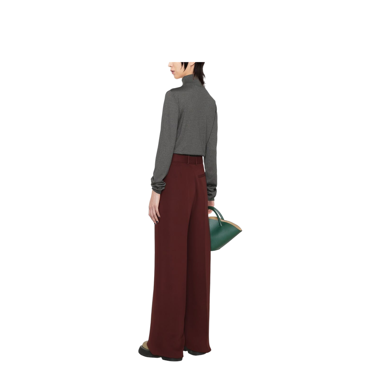 Cashmere and Silk Turtle-Neck Sweater