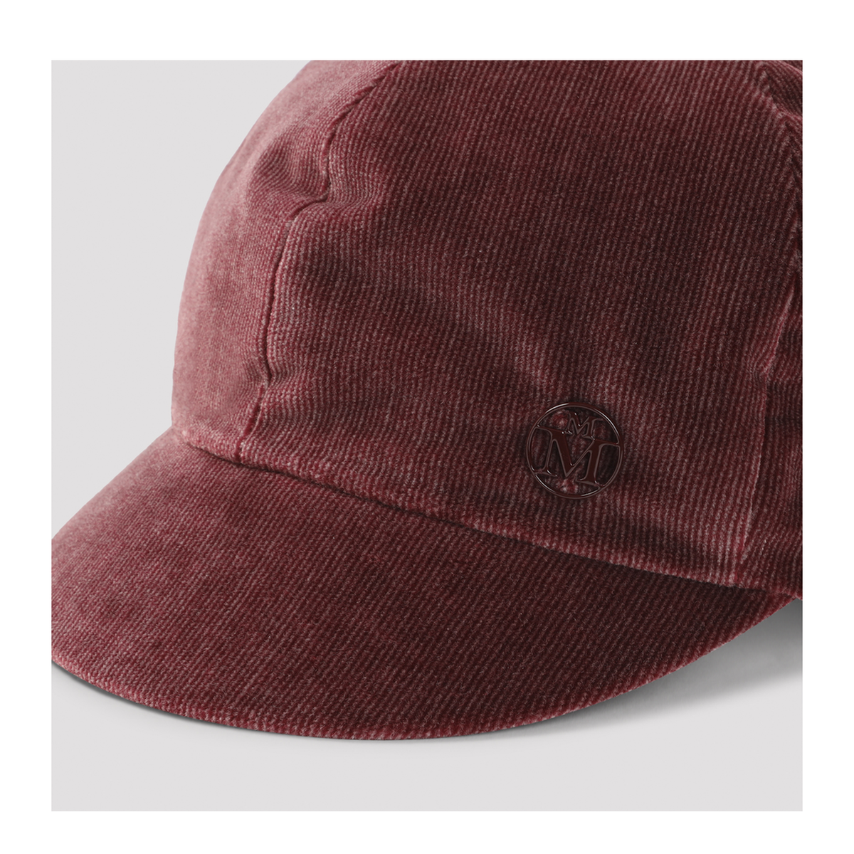 MAYFEYR - MAISON MICHEL - Emy Vizor Hat - 2676001001BURGUNDY