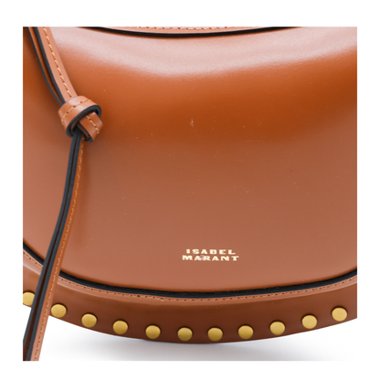Calfskin Shoulder Bag - Cognac