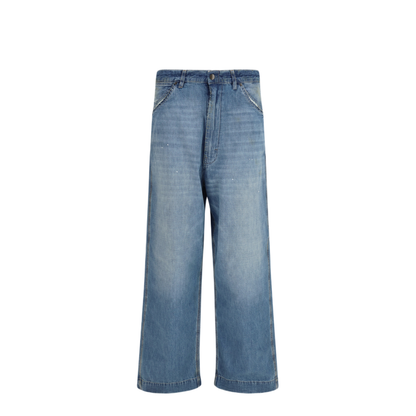 MAYFEYR -  - Patchwork Detail Wide Leg Jeans - S51KA0615M30021963