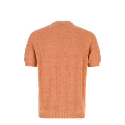 Orange Knit T-shirt