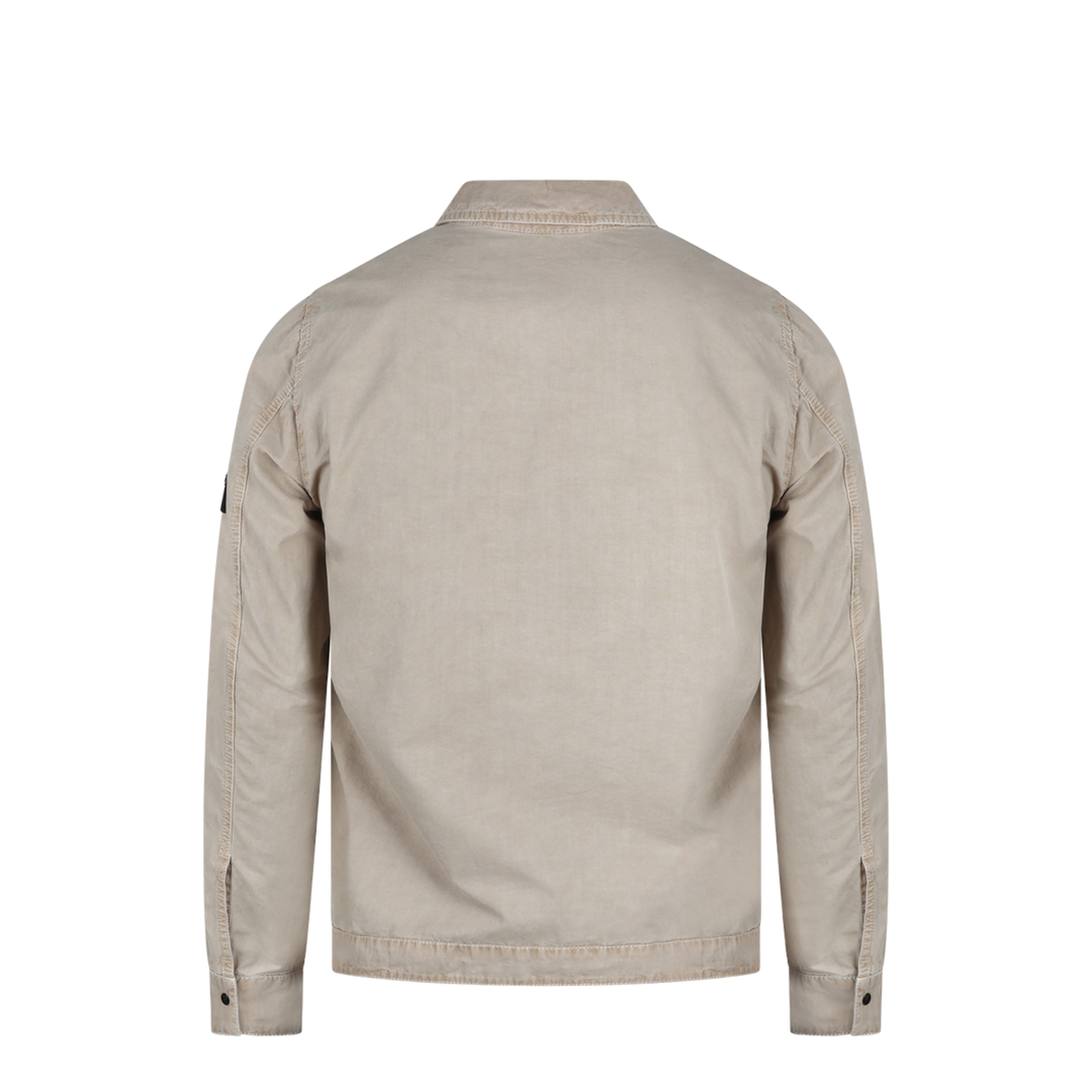 Brushed Organic Cotton Canvas Overshirt