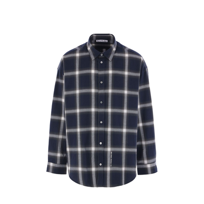 Button-up Shirt - Navy Multi
