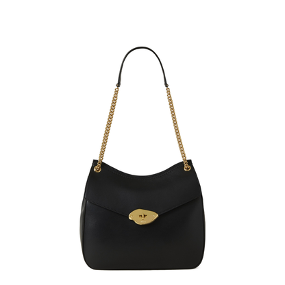 Lana Chain Shoulder High Gloss Leather