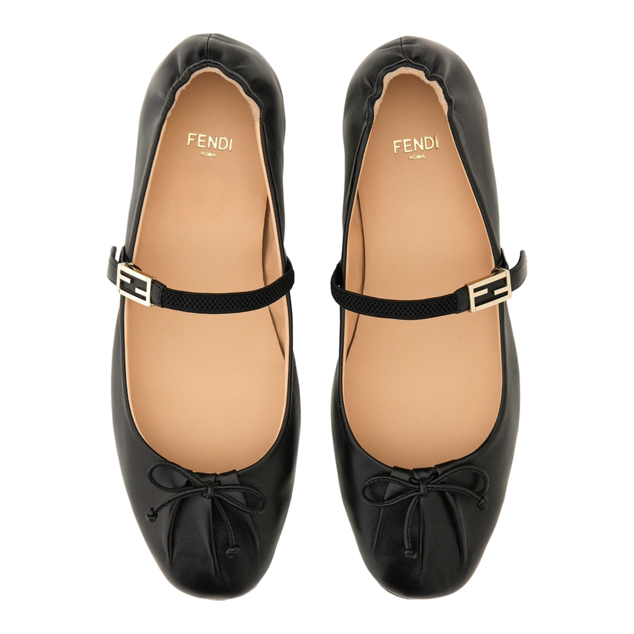 Ballerina with FF Baguette Pattern