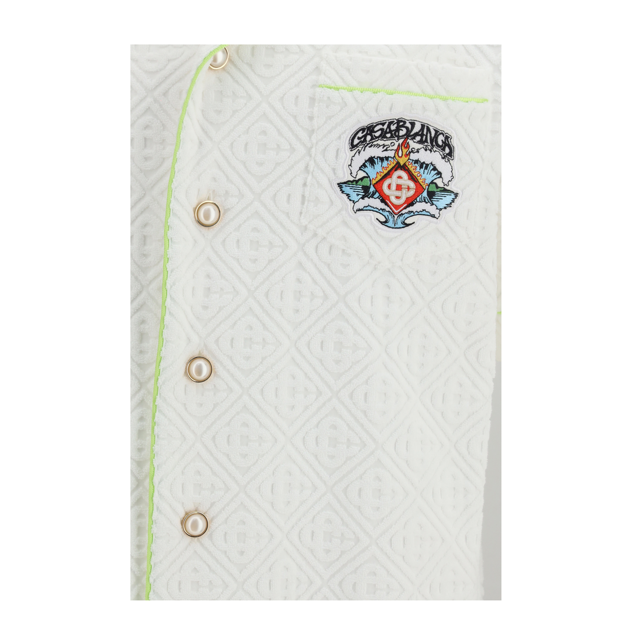 MAYFEYR - Casablanca - Polo With Logo - MSP26SH08503