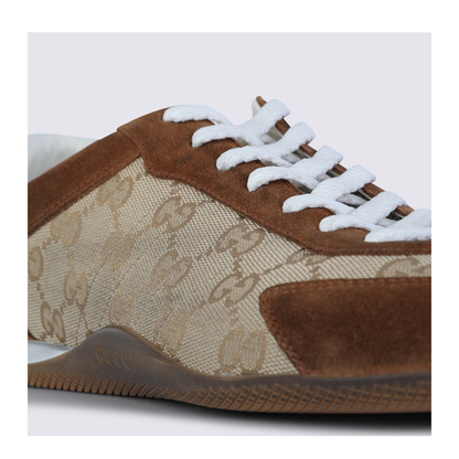 Sneakers Leather Brown