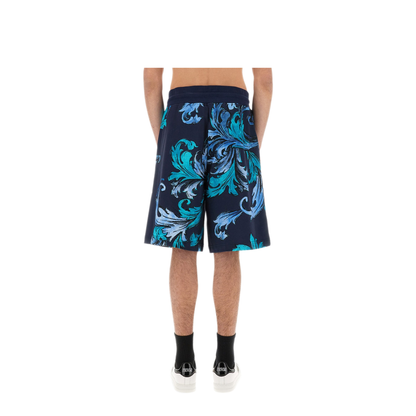 MAYFEYR - VERSACE JEANS COUTURE - Sports Shorts Outline Baroque - 78GAD3B0FS190283