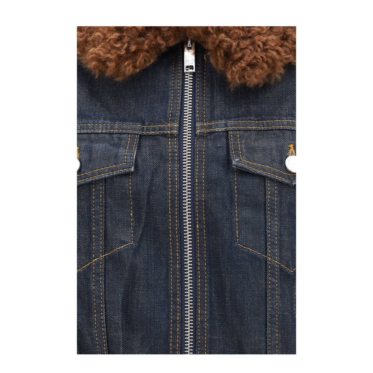 MAYFEYR - Ganni - Denim Bomber Jacket - A1130014077