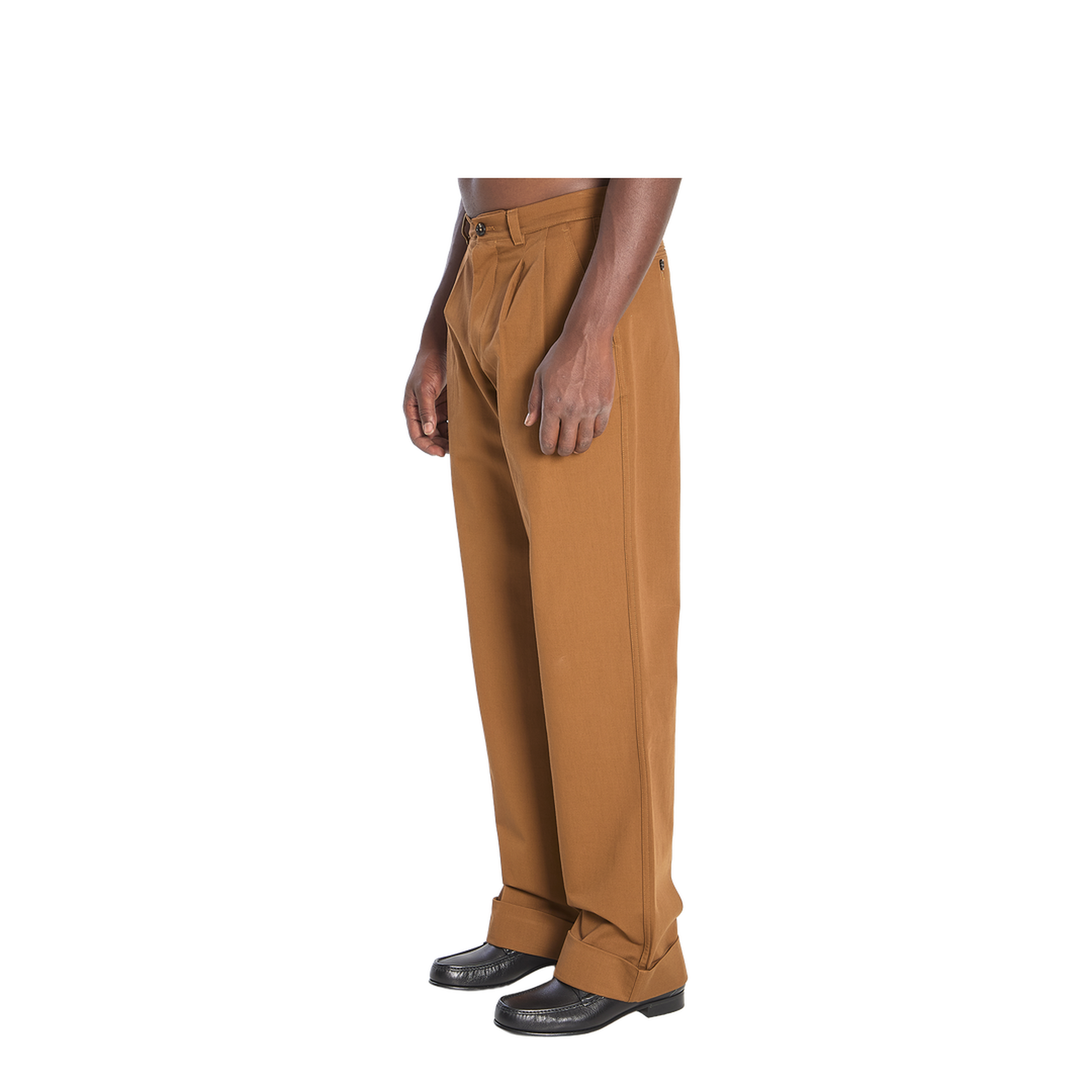 Cotton Gabardine Trousers