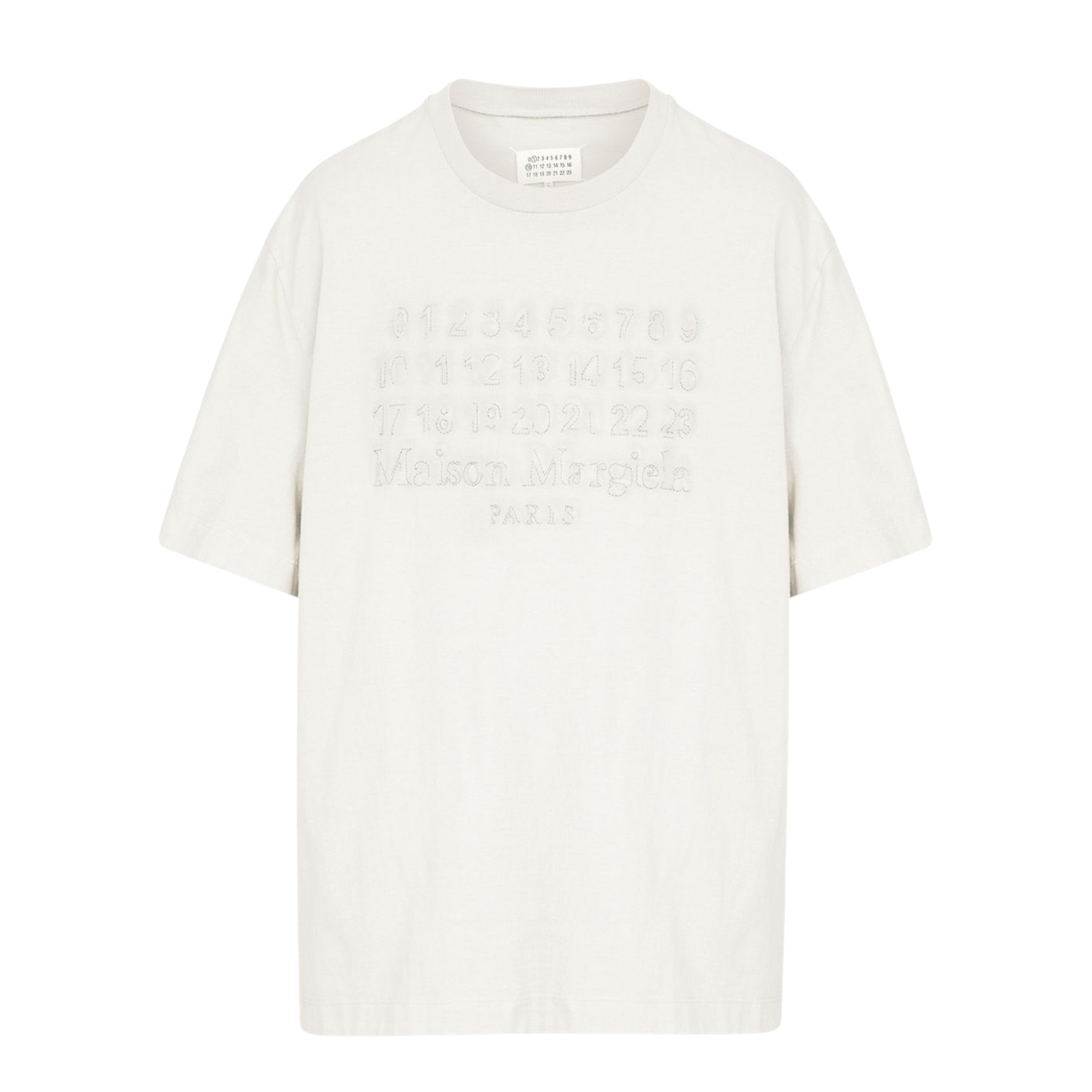 Maison Margiela Logo Print Cotton T-Shirt