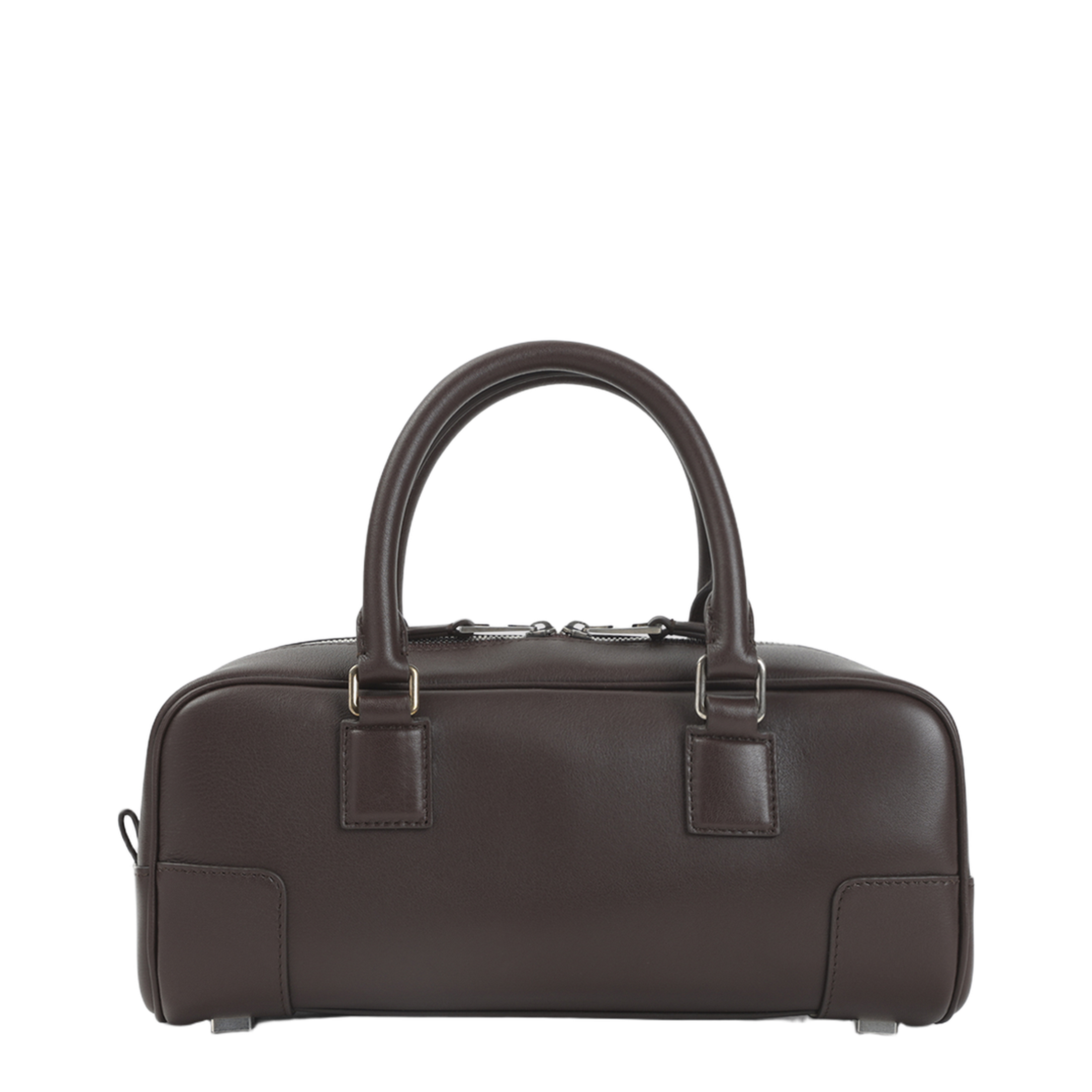 Amazona 23 Cropped Calfskin Shoulder Bag - Brown