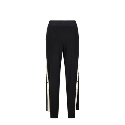 MAYFEYR - Elisabetta Franchi - Trousers Black - KP74S61E2685
