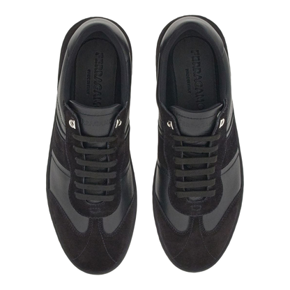 Achille Leather And Suede Sneakers