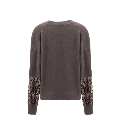 V-Necked Sweater