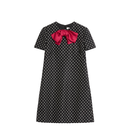 Dotted Mini Dress