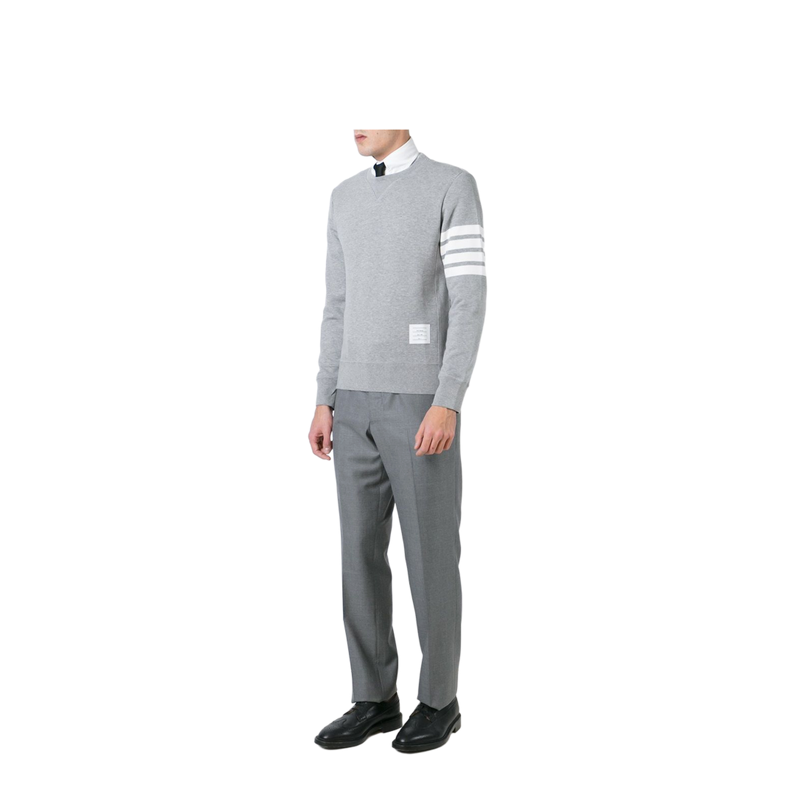 4-Bar Engineered Jersey Sweatshirt