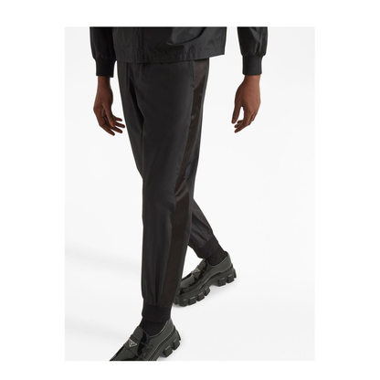 MAYFEYR - Prada - Triangle-Logo Silk Track Pants - SPH332SWMO133VF0002