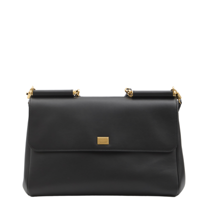 Maxi My Sicily Handbag in Plongé Calfskin