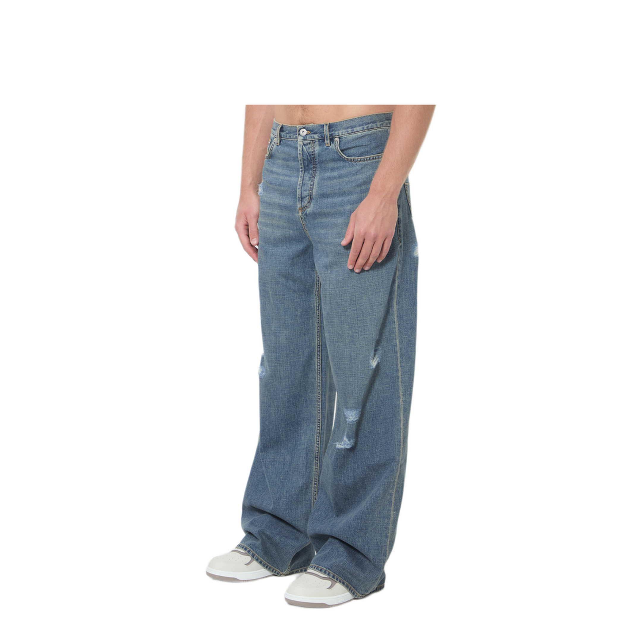 MAYFEYR - Dior - Wide Jeans With Aged Details - 693D012A3297520